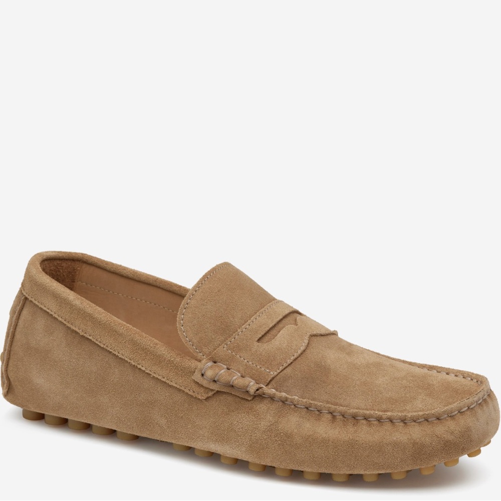 Johnston & Murphy Tan Loafers Slip-Ons size 9 Men’s